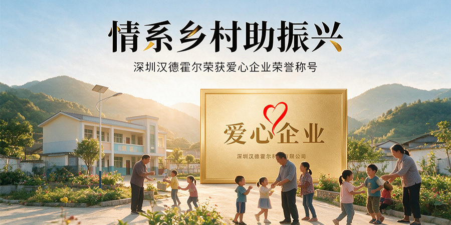 工业PDA制造商汉德霍尔获爱心企业荣誉称号