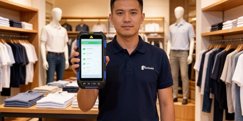 吊牌一挂就是几千个：C6100 用30米读距把整店盘点变成走一圈