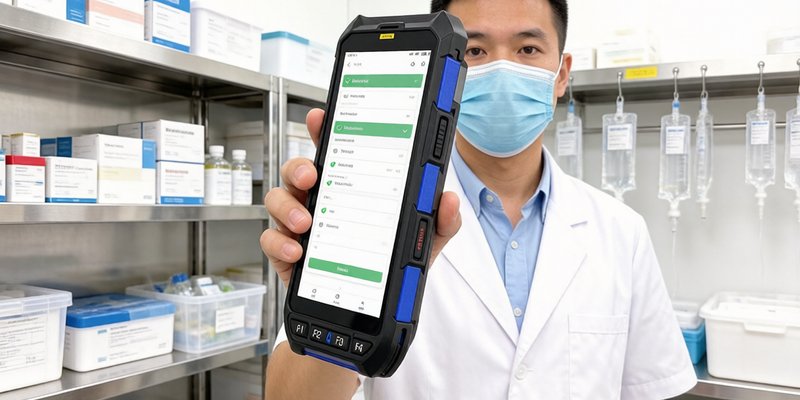 医疗物资追溯不能靠手抄：C6100 用30米群读把全院盘点跑通